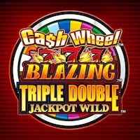 cash wheel blazing 777 triple double jackpot wild slot icon