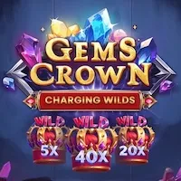 gems crown charging wilds slot icon